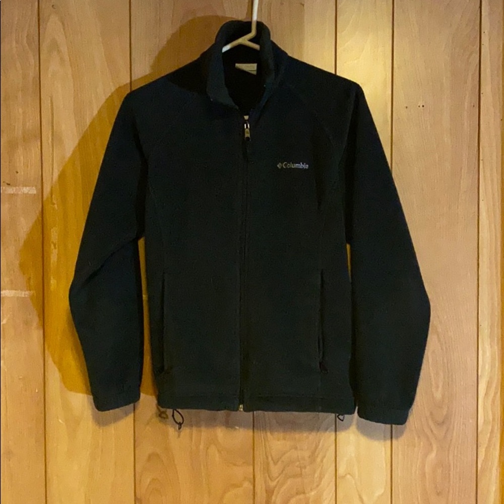 Black Columbia Zip Up